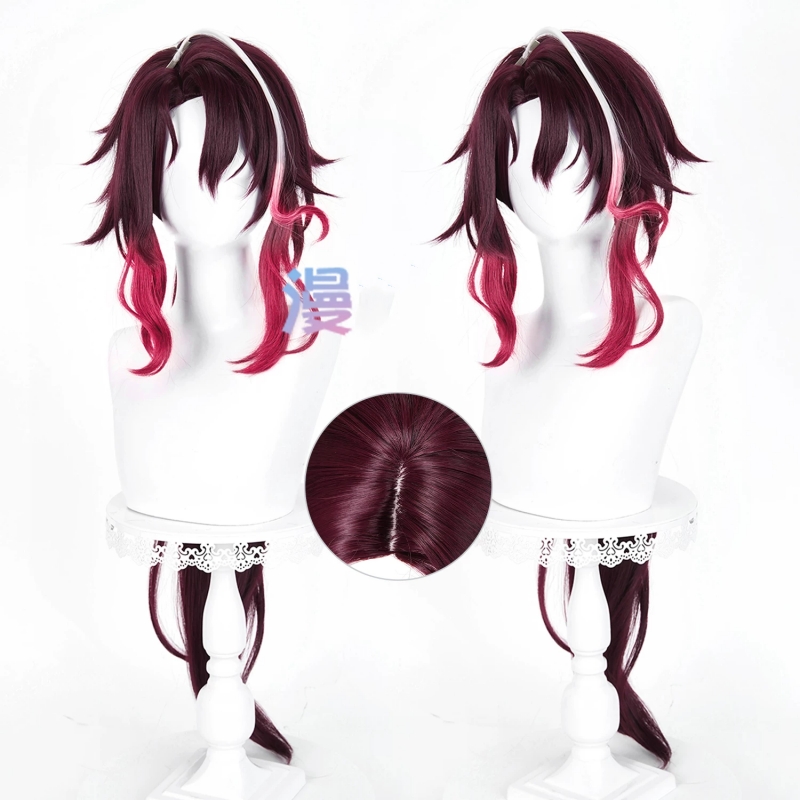 Synthetic Wigs - Noy Cosplay Peruk, Genshin Impact Oyunu,